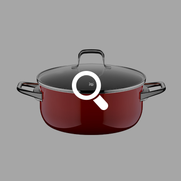 WMF 퓨전테크 에센셜 프로 패션 레드 낮은 양수 24cm