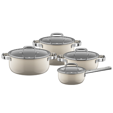 WMF 퓨전테크 오로라 프로 마카다미아 4종 냄비 세트 