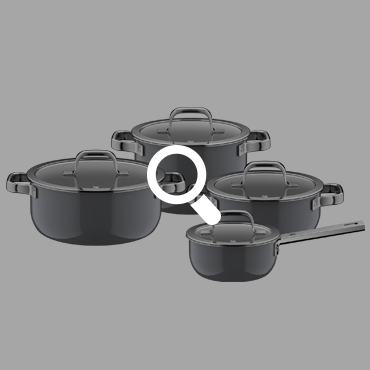 WMF 퓨전테크 오로라 프로 플래티넘 4종 냄비 세트 